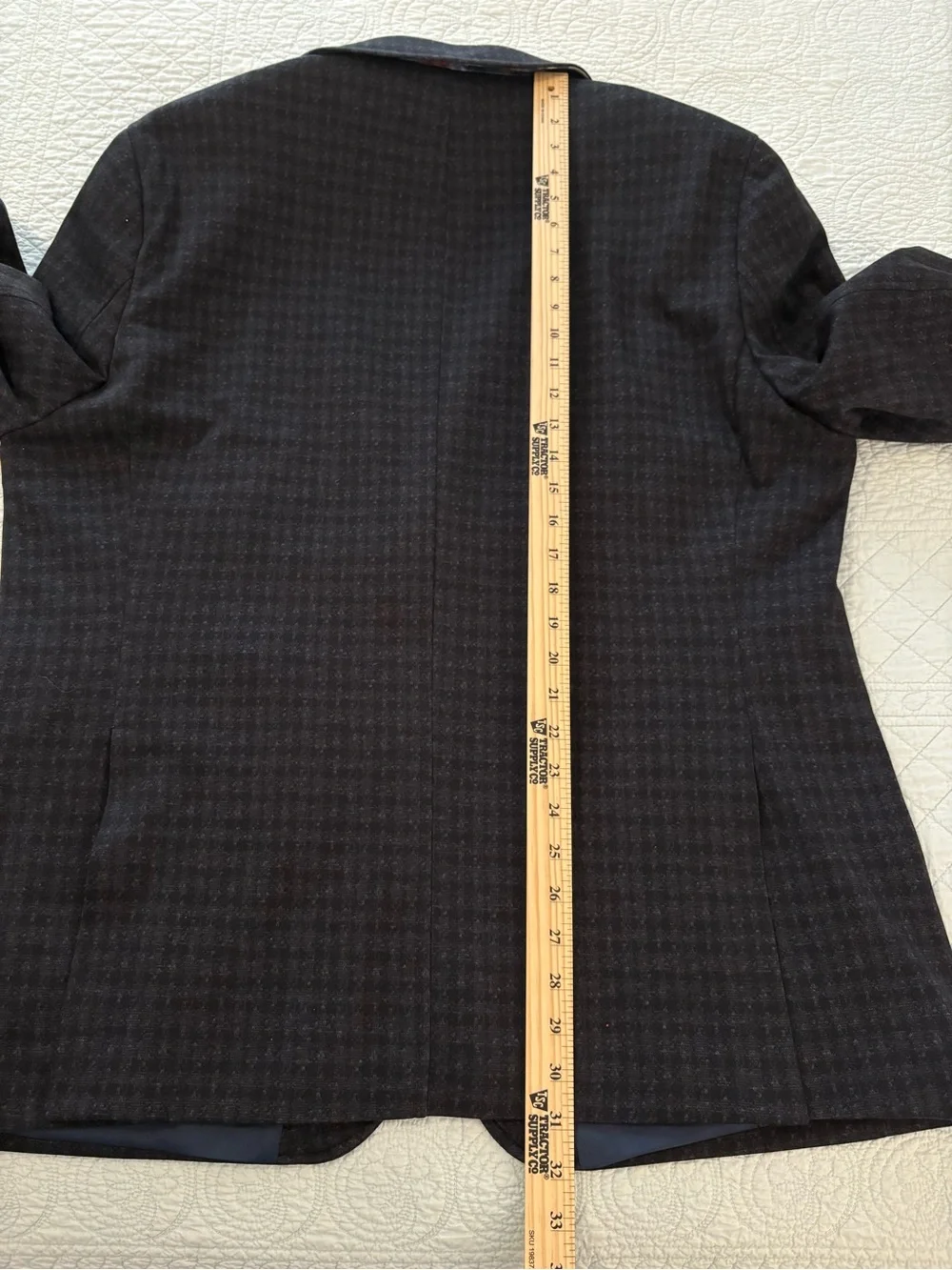 Blue Industry knit blazer sport jacket. Size 52.